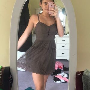 Spaghetti strap summery pixie dress!